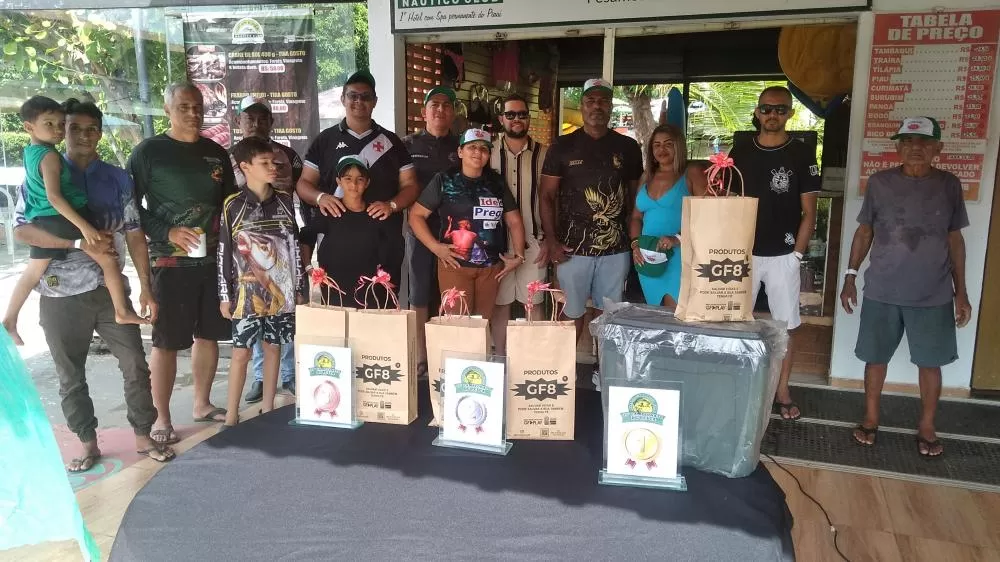 Pesque pague do resort Hotel cajuina náutico club campeonato de pesca 09/02/26