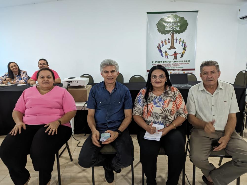 Hotel Cajuína Beach sedia terceira oficina de base realizado por Fetag-PI em parceria com Contag e Senar