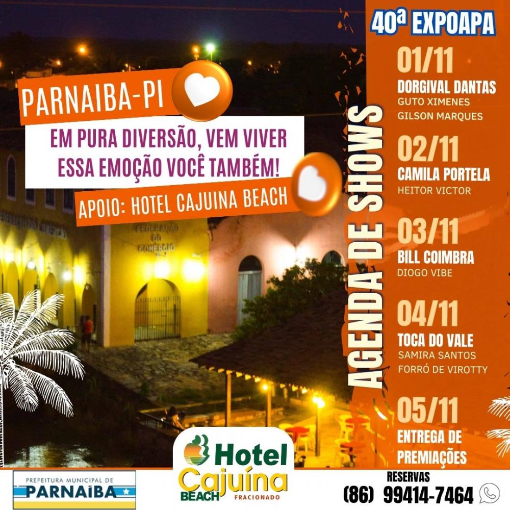 Programada para acontecer entre os dias 01º à 05 de novembro, em Parnaíba-PI