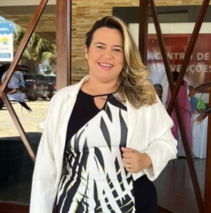 Vereadora de Altos piaui, participa de encontro do legislativo municipal em Luís Correia-PI