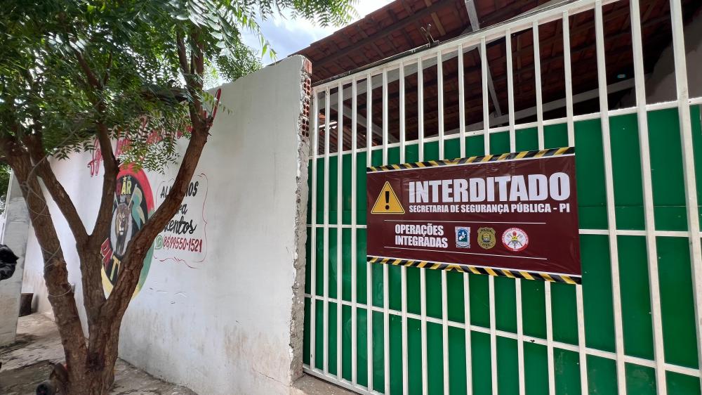 “Bar da Thaís” é interditado na zona Leste de Teresina: local foi alvo de operação da Polícia 