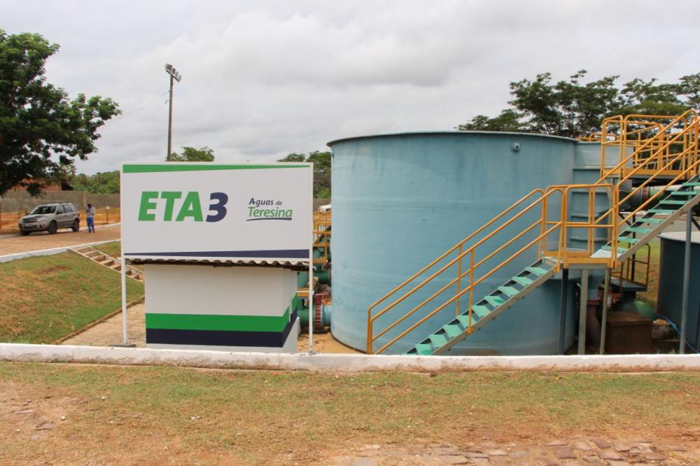 Oscilação de energia em sistema da ETA SUL, provoca interrupção no abastecimento de água em bairros de Teresina