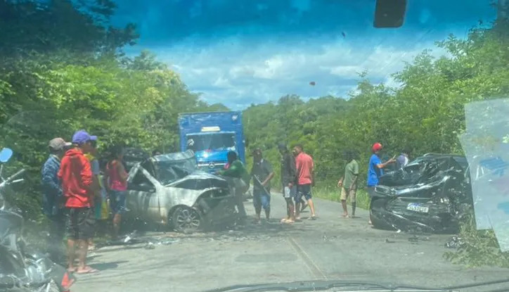 Colisão frontal na MA-034 deixa uma vítima fatal em São Bernardo