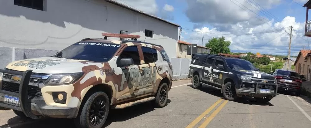 Operação conjunta resulta em quatro capturas de integrantes de grupo criminoso em Jucás