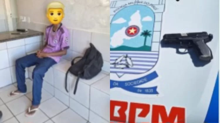 Menor de idade é detido em posse de arma de fogo em escola em Altos (PI)