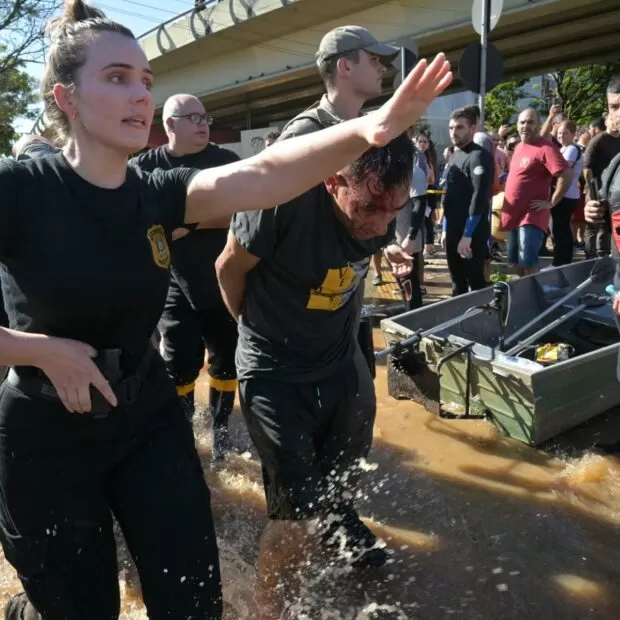 Polícia do RS prende 135 pessoas desde o início das enchentes 