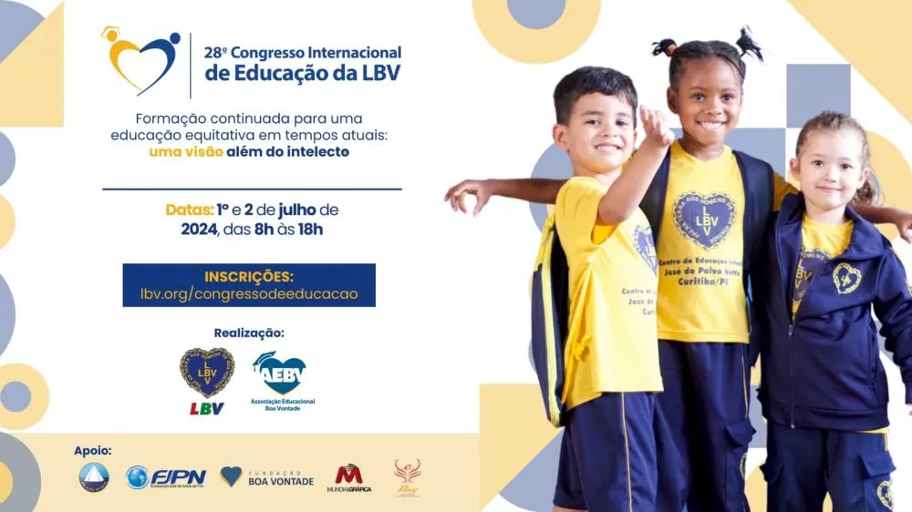Caminhos para a equidade educacional: Renomados especialistas reúnem-se em Congresso de Educação da LBV em São Paulo