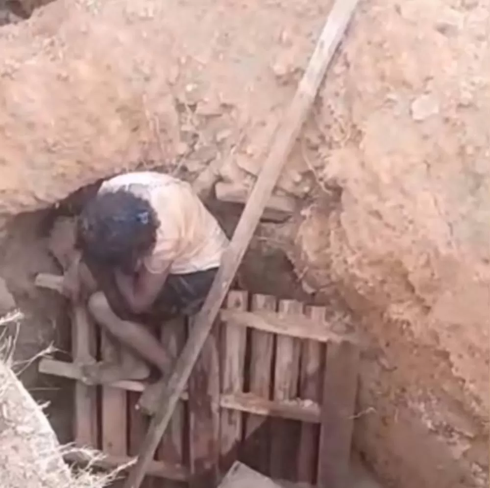 Mulher quase morre ao cair em bueiro de obra em Campo Maior, no Piauí