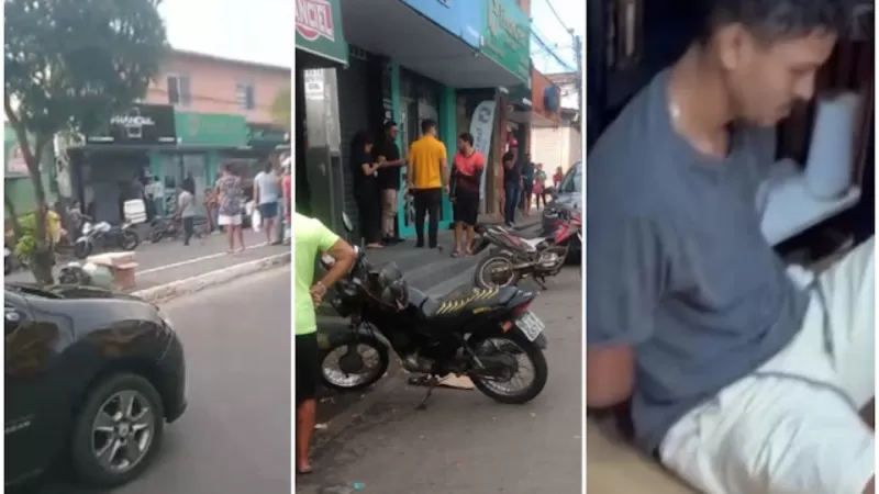 Assaltante é morto por cliente dentro de loja de celulares no Cohatrac, em São Luís