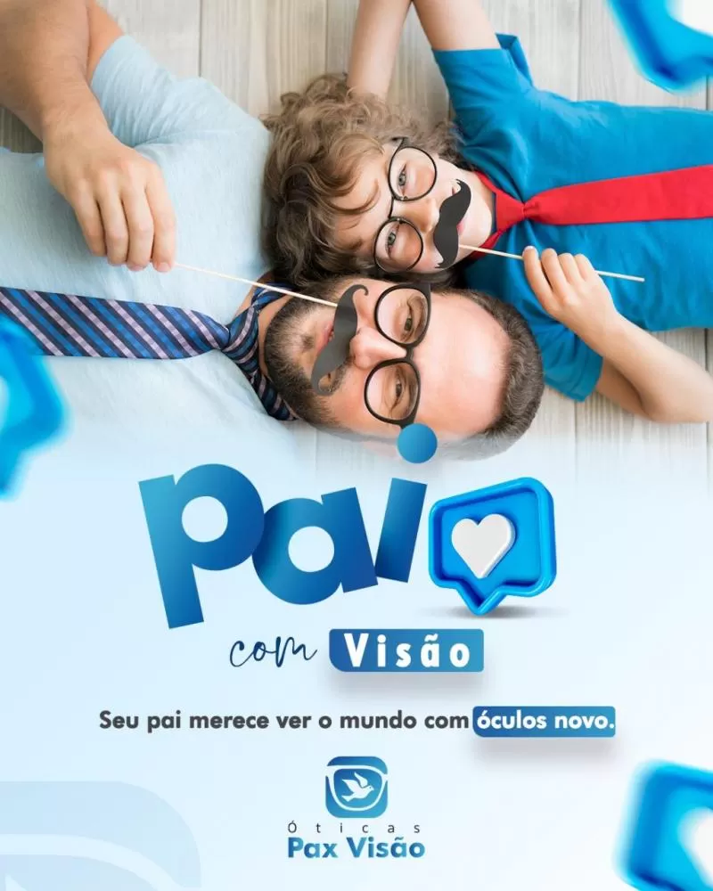 Óticas Pax Visão: novidades para presentear no dia dos Pais 