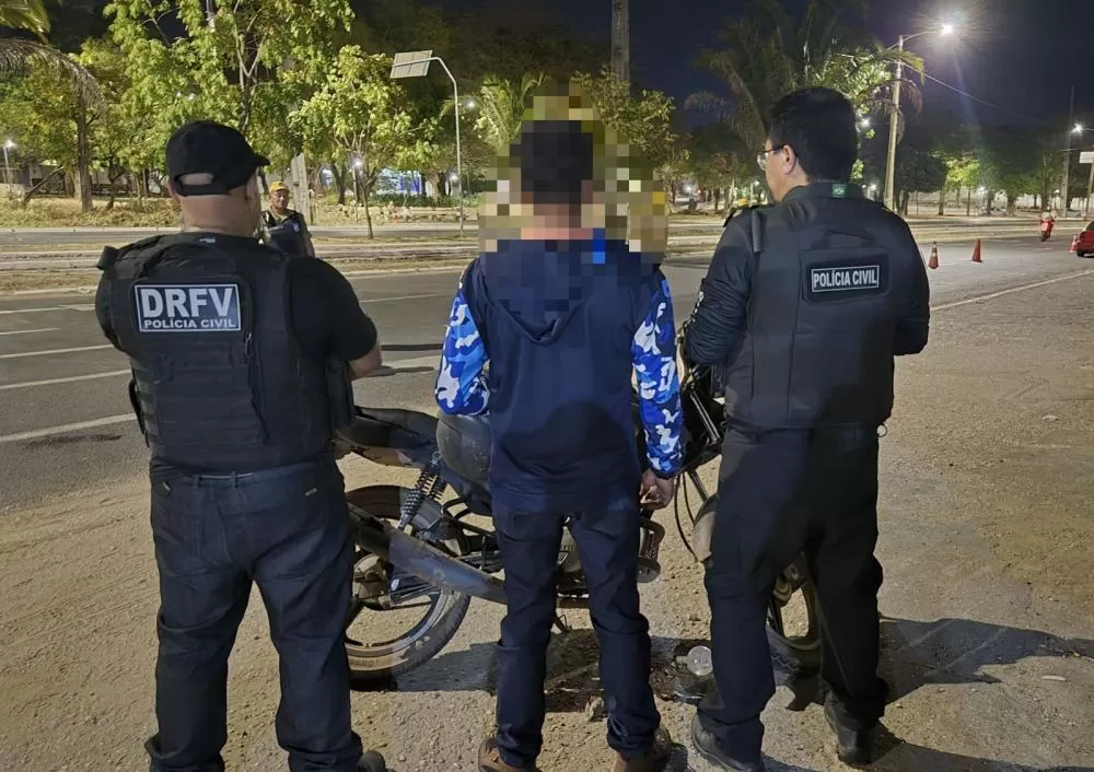 SSP-PI autua 5 pessoas por embriaguez ao volante durante blitzen em Teresina 