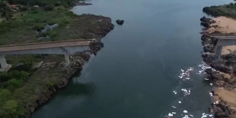 Ponte desabada entre Maranhão e Tocantins: DNIT relata falha em licitação para obras de reabilitação