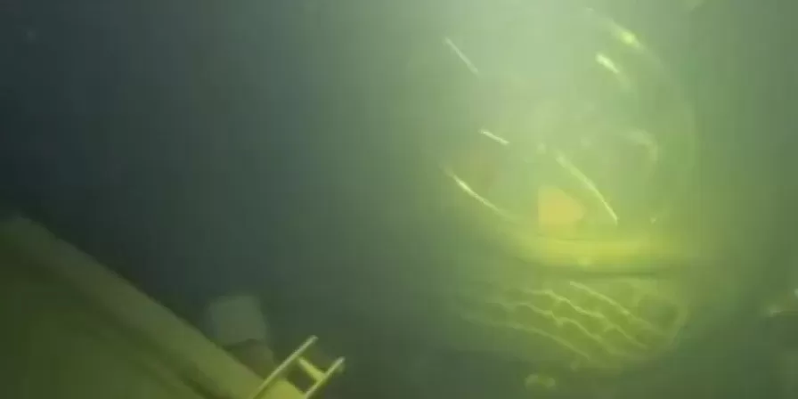 Duas vítimas permanecem presas a 35 Metros de profundidade no Rio Tocantins