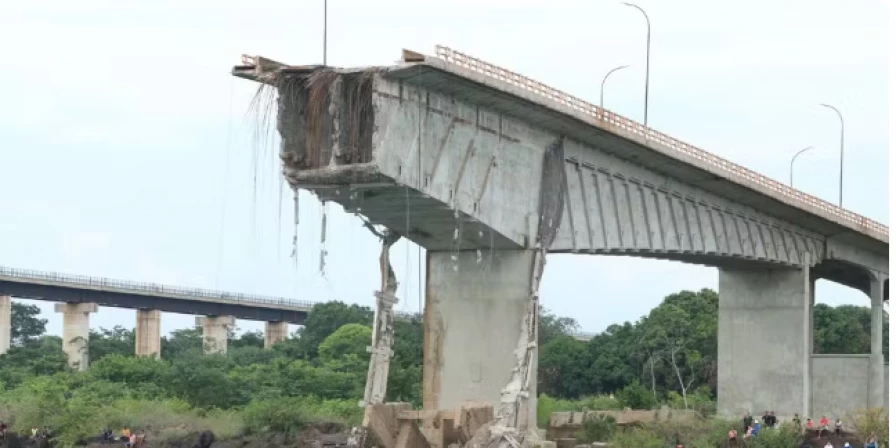 Parte de ponte entre Maranhão e Tocantins que não desabou deve ser demolida ainda em janeiro, diz DNIT