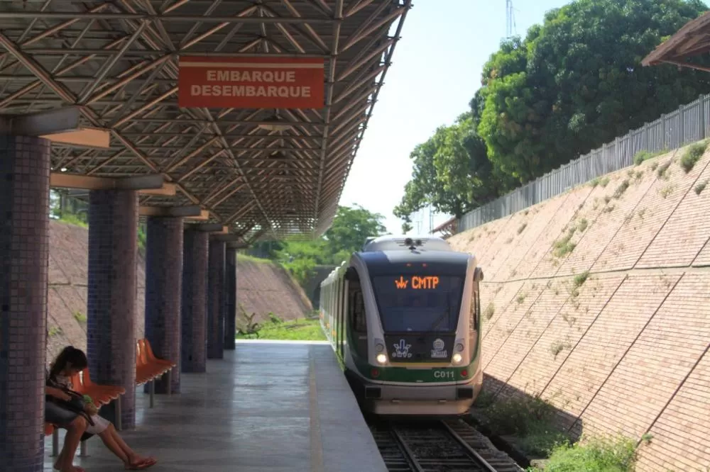 Metrô de Teresina tem funcionamento interrompido nesta quinta e sexta para obras de nova estação