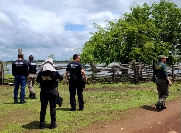 Operação flagra loteamento irregular na Barragem dos Corredores