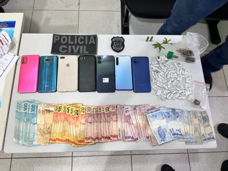 Polícia prende oito suspeitos e apreende drogas e veículos em operações no litoral do Piauí