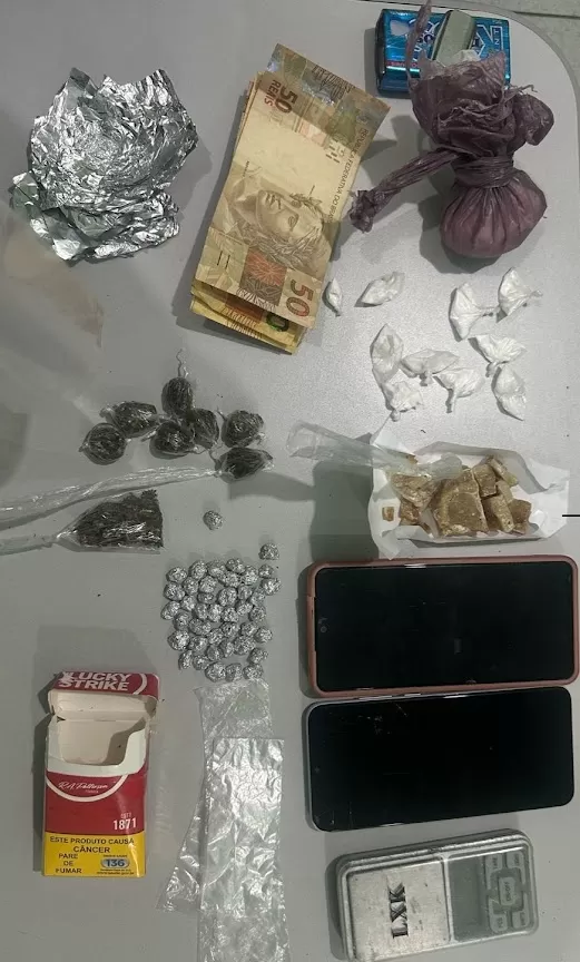 Trio cearense é preso em Luís Correia por tráfico de drogas