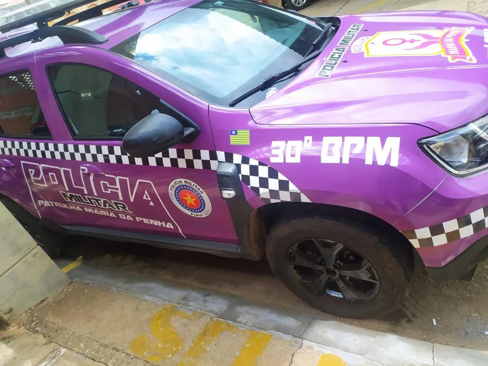 Barras recebe viatura lilás para reforçar combate à violência contra a mulher