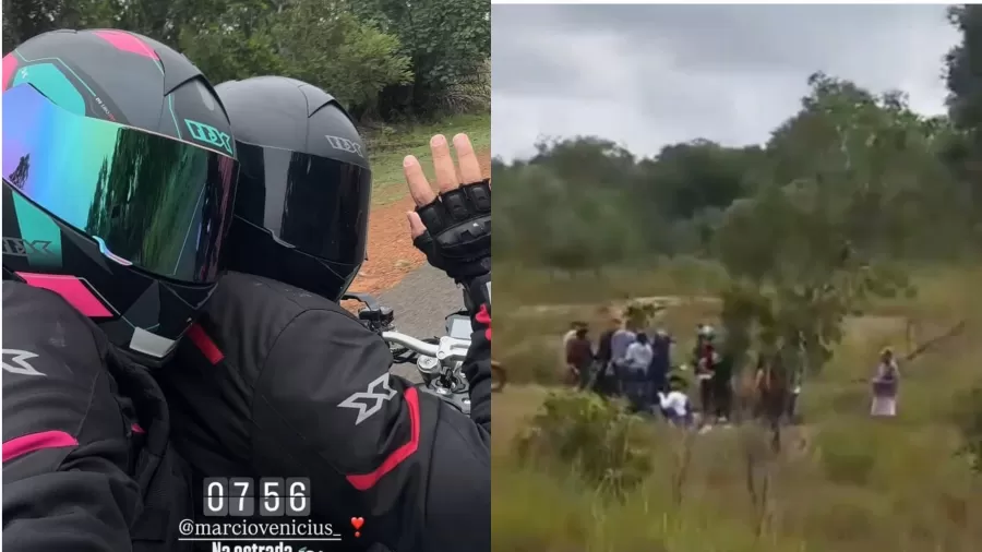 Policial campomaiorense e sua esposa sofrem acidente de moto na PI-110