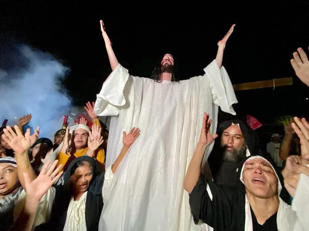 Esperantina se prepara para a encenação da Paixão de Cristo 2025