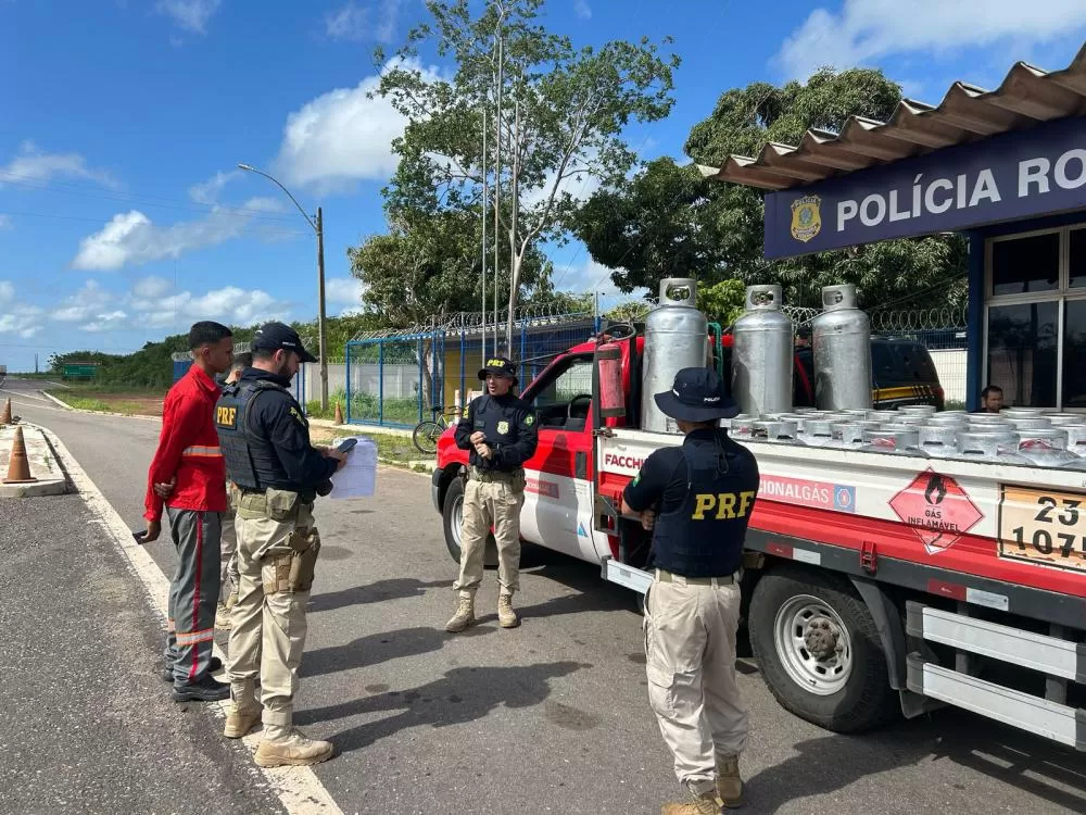 PRF reforça fiscalização de produtos perigosos no Norte do Piauí