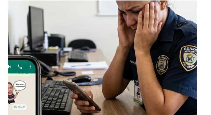 Guarda municipal que virou figurinha de WhatsApp será indenizada no Paraná