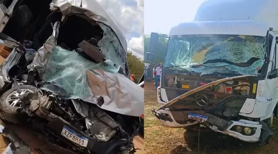 Acidente envolvendo van e caminhão deixa 6 mortos e 11 feridos Piauí