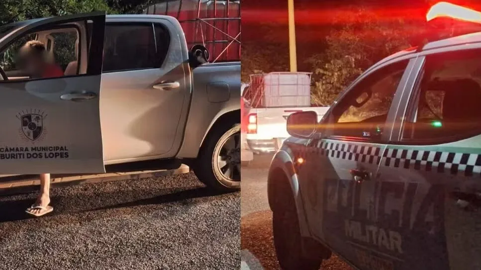 Vereador é abordado transportando mil litros de gasolina em veículo oficial no Norte do Piauí
