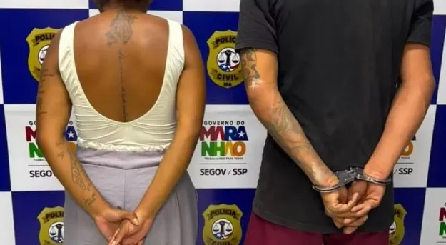 Casal é preso em Timon suspeito de praticar homicídio em Aldeias Altas