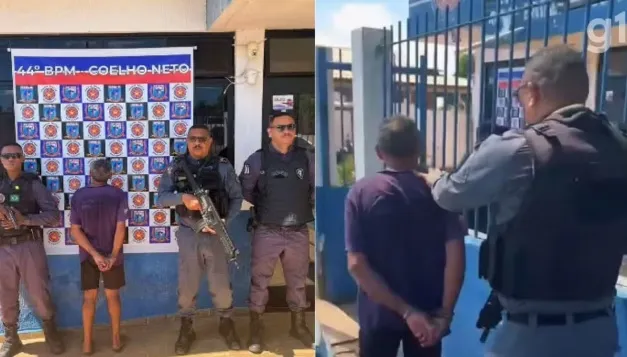 Preso suspeito de matar homem a tiros de espingarda na zona rural de Coelho Neto no MA