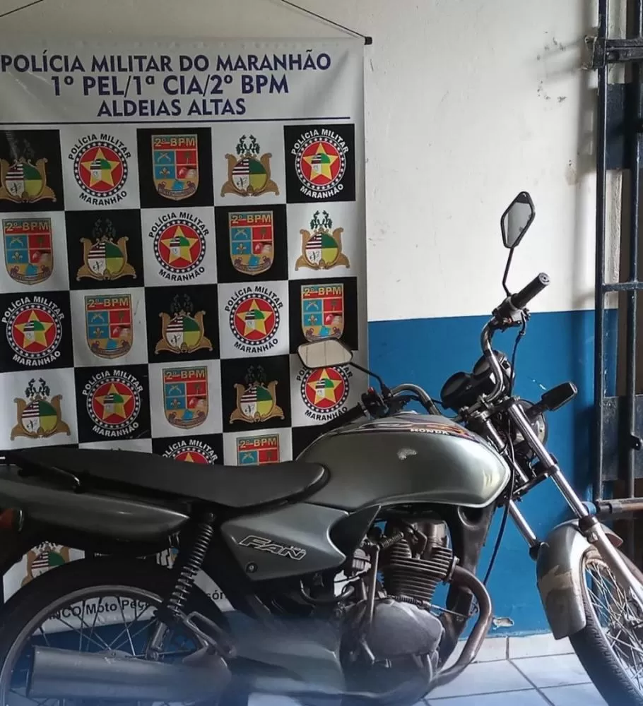 Aldeias Altas em Chamas: PM Desmantela Esquema e Recupera Moto Fantasma!