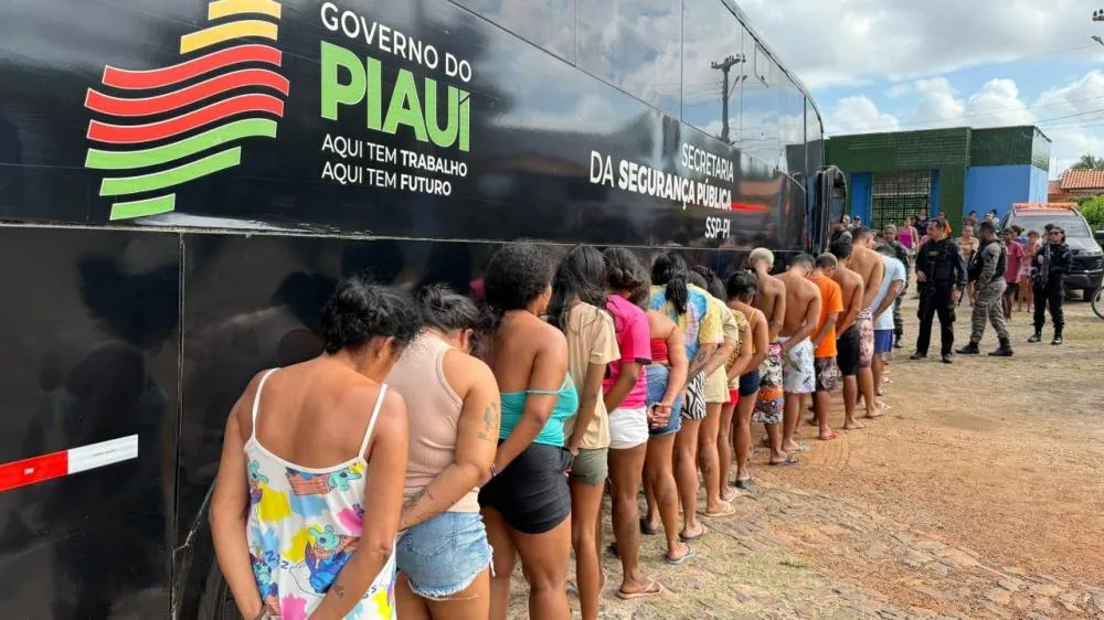 Operação Cerco das Águas cumpre mais de 100 mandados contra organização criminosa no Piauí