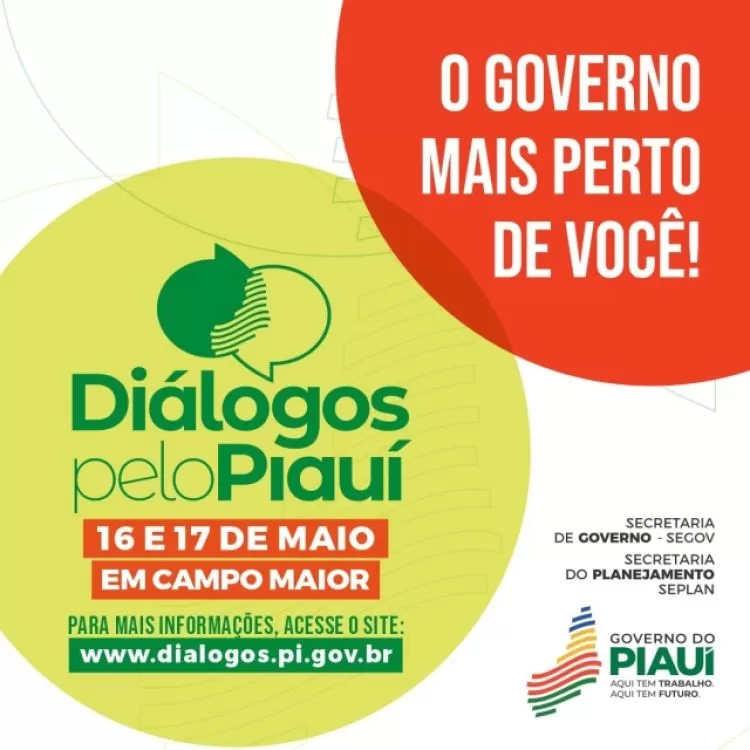 Campo Maior recebe 3ª Edição do projeto Diálogos pelo Piauí nesta sexta e sábado