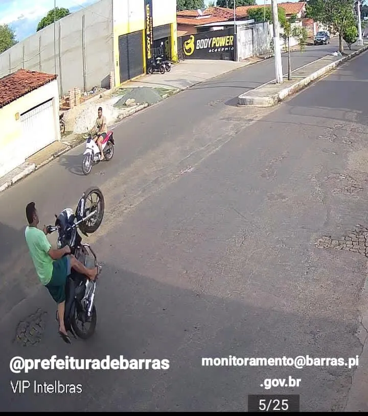 Pai de família é atropelado durante manobra de “grau” em Barras e agressor foge sem prestar socorro