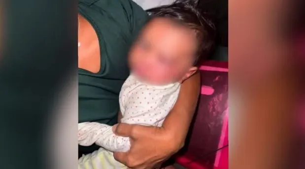 Bebê espancada pela mãe na Grande Fortaleza recebe alta do hospital