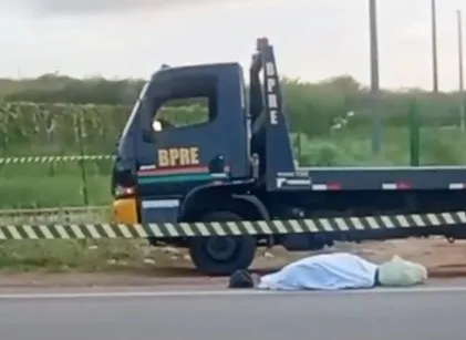 Idoso morre após ser atropelado por veículo de grande porte no município de Granja-CE