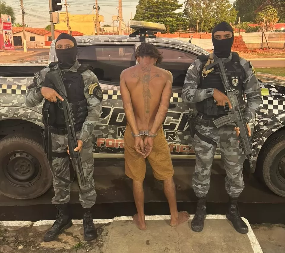 Suspeito de violência doméstica é preso em zona rural de Esperantina