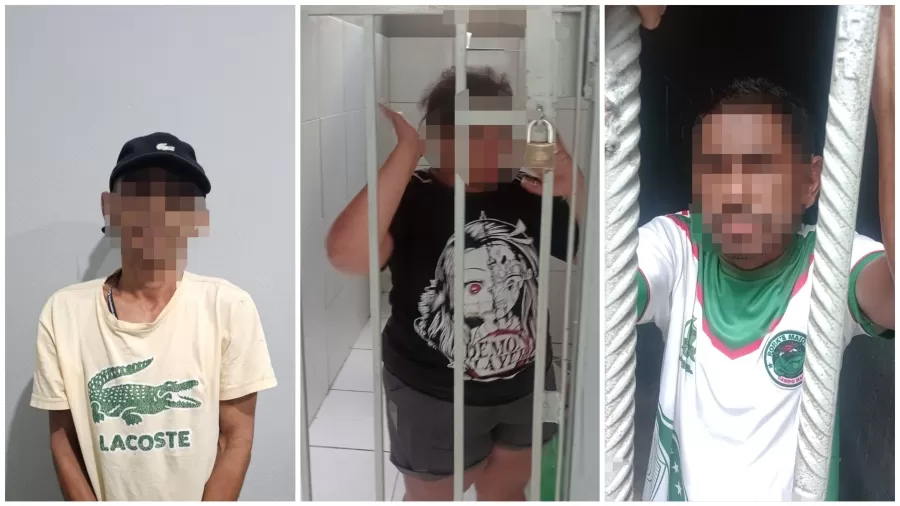 Trio é preso por tráfico de drogas durante operação da Força Tática em Campo Maior