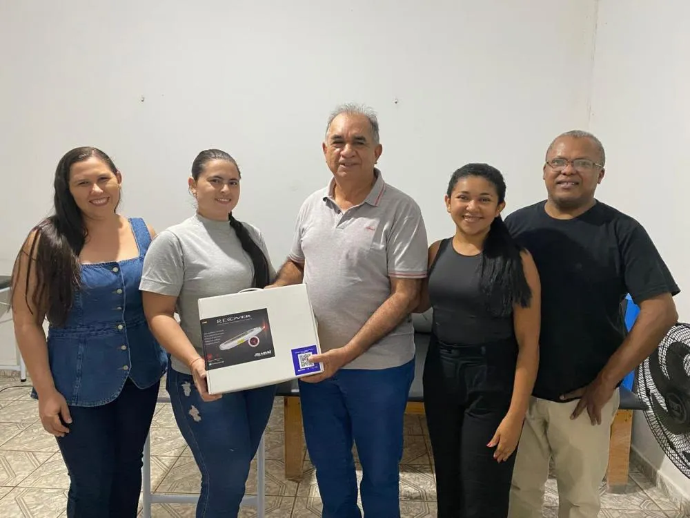 Saúde de Pau D’Arco do Piauí ganha reforço com novo equipamento de laserterapia