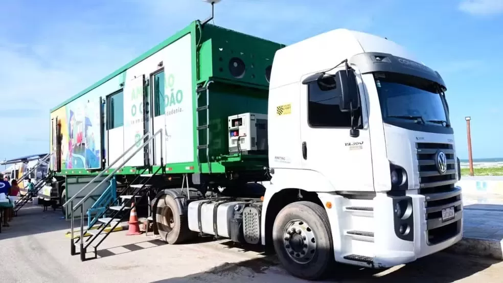 Cidades cearenses terão prestação de serviços de forma gratuita através do Caminhão do Cidadão