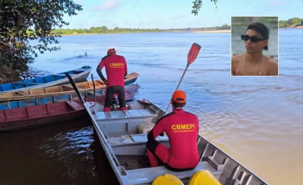 Encontrado corpo de jovem que se afogou no Rio Parnaíba, em Madeiro (PI)