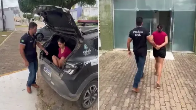 Polícia prende mulher por estupro após vídeo com adolescente de 13 anos viralizar e motivar investigação no interior do Ceará.