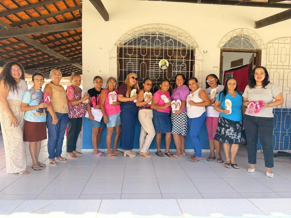 Prefeitura de Pau D’Arco do Piauí realiza curso de personalização de chinelos