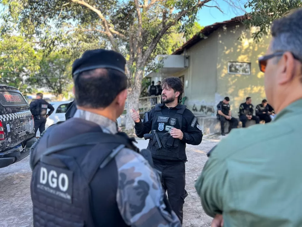 Polícia prende membros do PCC em megaoperação no Norte do Piauí