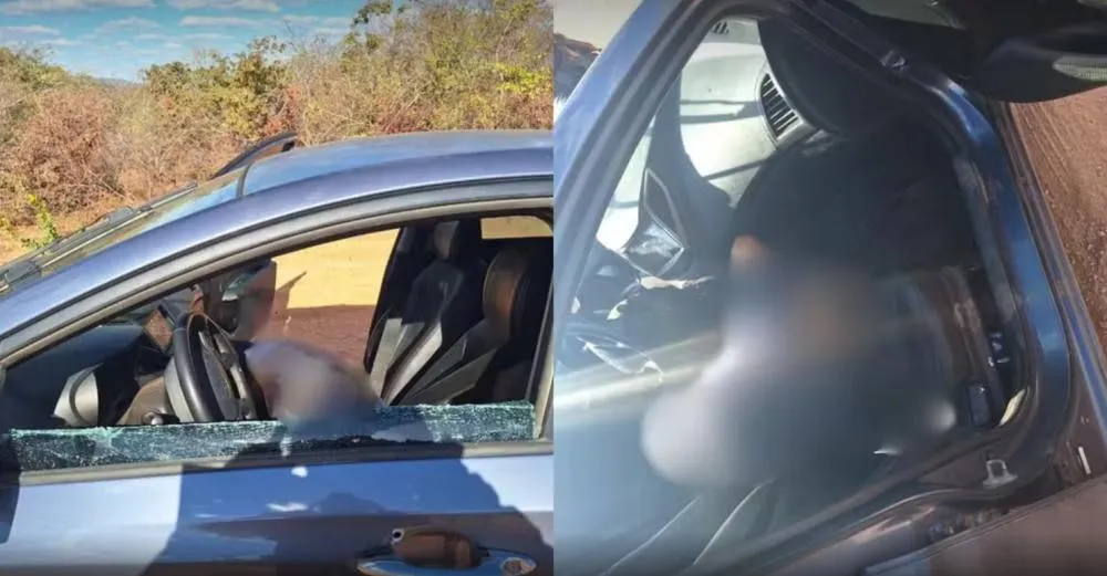 Homem de 41 anos é encontrado morto a tiros dentro de carro em estrada de Parnaguá