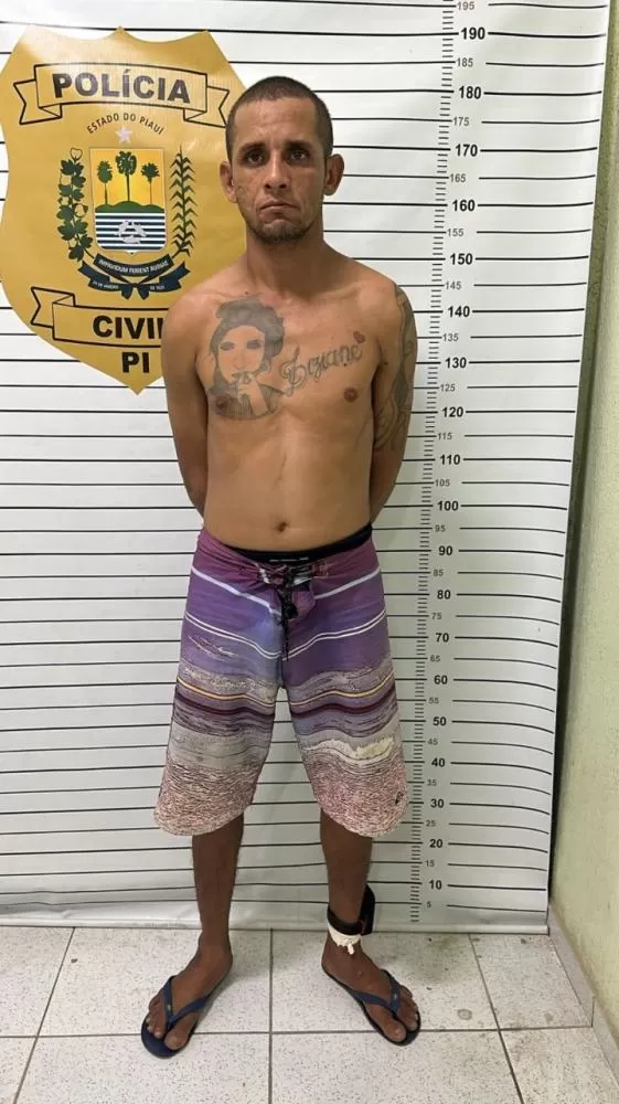 Preso algemado foge na porta da Central de Flagrantes em Parnaíba