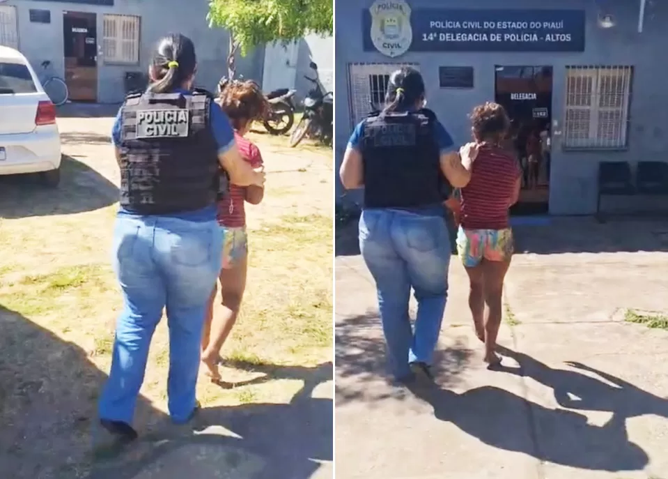 Mulher é presa por incendiar casa do ex-companheiro em Altos (PI)