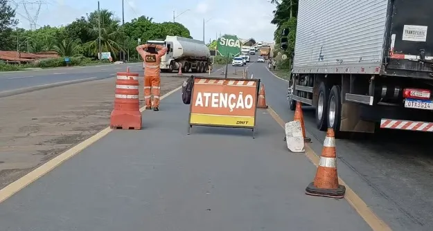 Ponte do Estreito dos Mosquitos, na BR-135, terá interdição parcial entre sábado (29) e domingo (30)