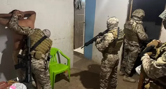 Operação mira ação de facções criminosas nas divisas do MA e 7 estados do Nordeste